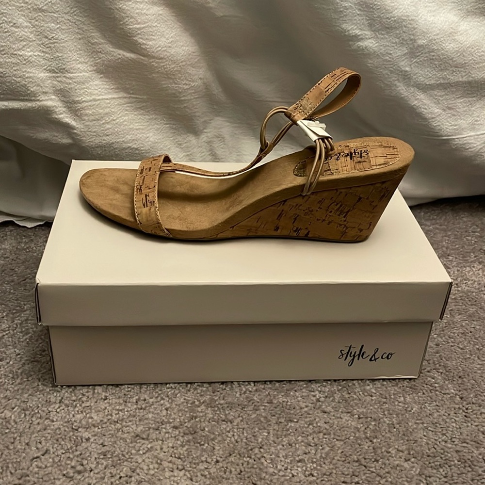Style & Co Wedge Sandals